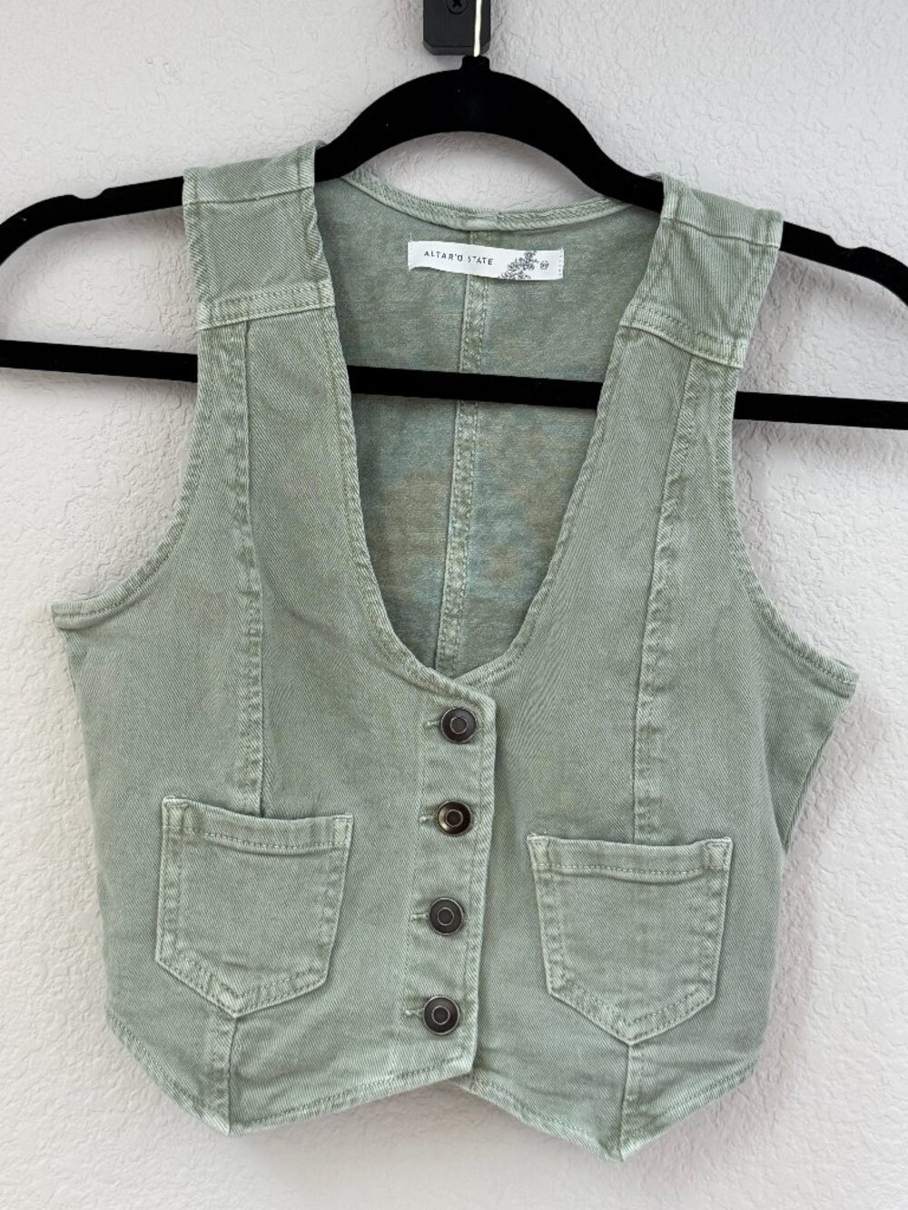 Altar'd State Denim Vest